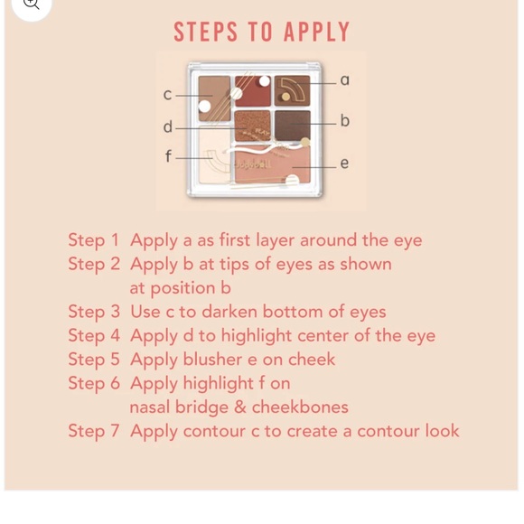 All in one Judydoll makeup pallet 💋❤️ #10 - 7 shades! - Picture 11 of 16